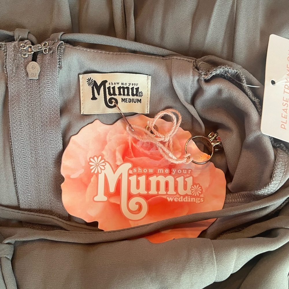 Show Me Your Mumu Godshaw Godess Gown NWT - Picture 4 of 8